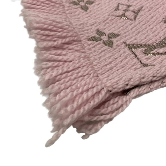 Authentic LOUIS VUITTON Echarpe Logomania Scarf bran475-111425 - Picture 4 of 6